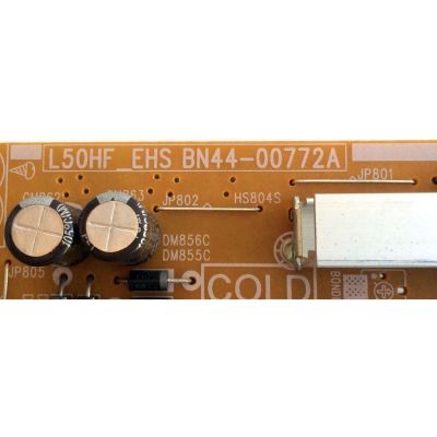 FUENTE DE PODER PARA SAMSUNG / NUMERO DE PARTE BN44-00772A / BN4400772A / L50HF_EHS / PANEL T500HVF06.4 / DH500CGA-B1 / T500HVN06.0 / MODELOS UN50H5203 / UN50H6201 / UN50H6203 / UN50J6200 / MAS MODELOS EN DESCRIPCIÓN - Imagen 5